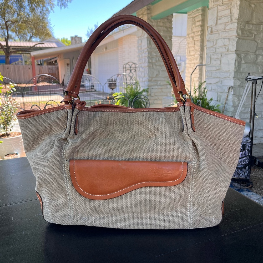 Vintage Ralph Lauren Lauren RLL Equastrian Tote Bag